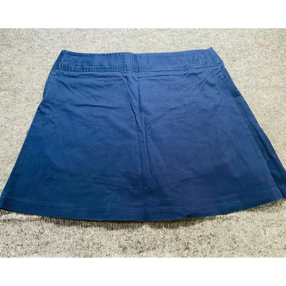 The Children's Place Girls Size 18 Plus Blue School Uniform Pleated Skort NWT